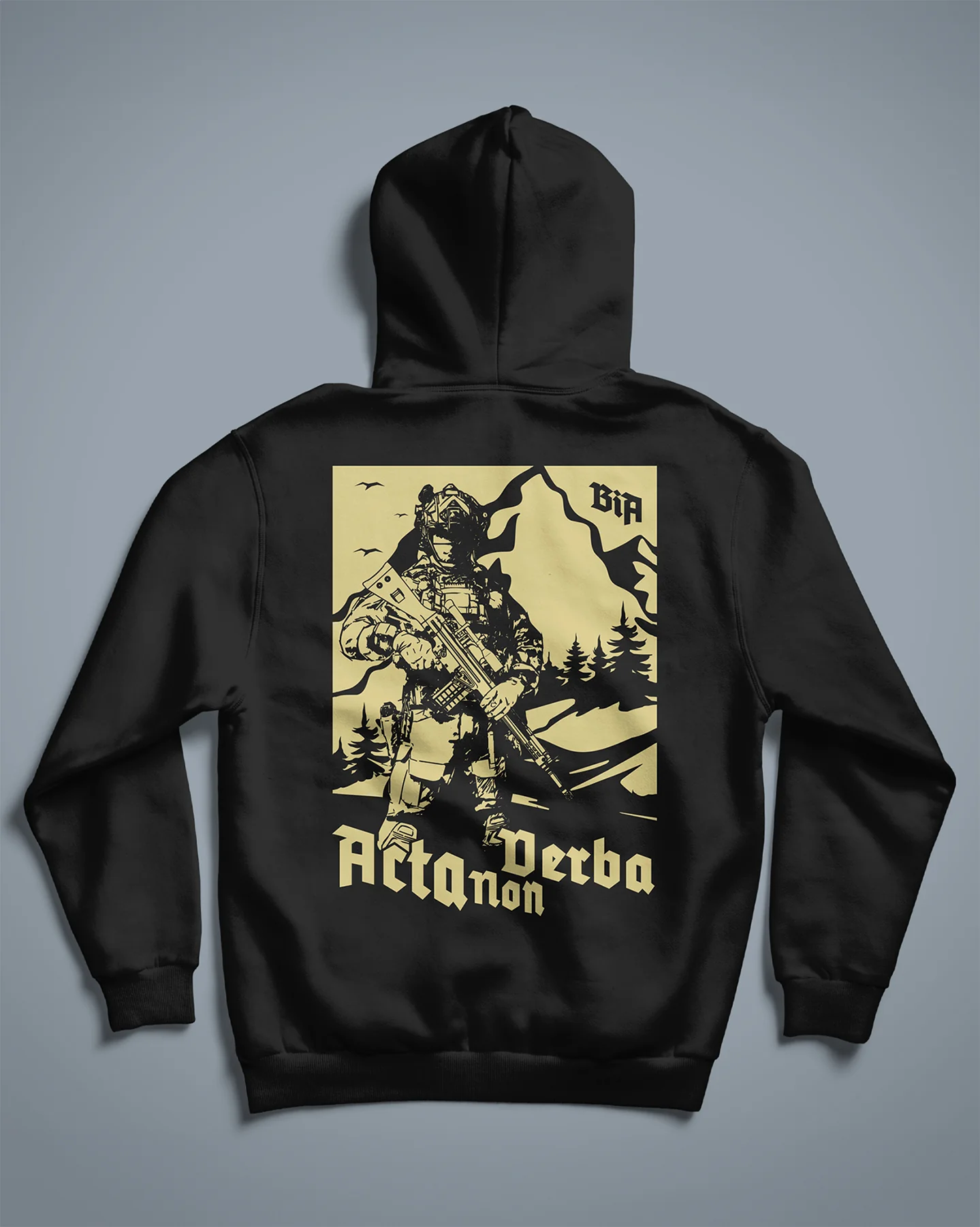 Acta Non Verba Hoodie - Image 3