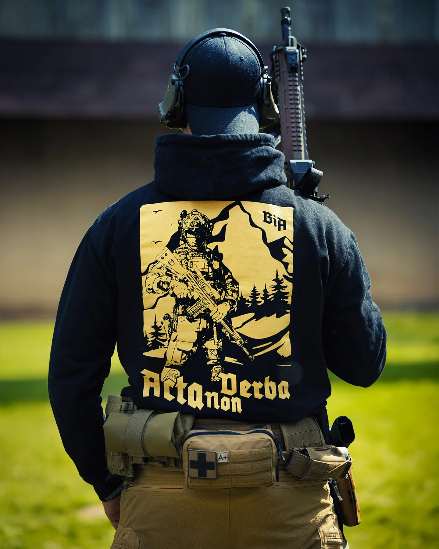 Acta Non Verba Hoodie - Image 5