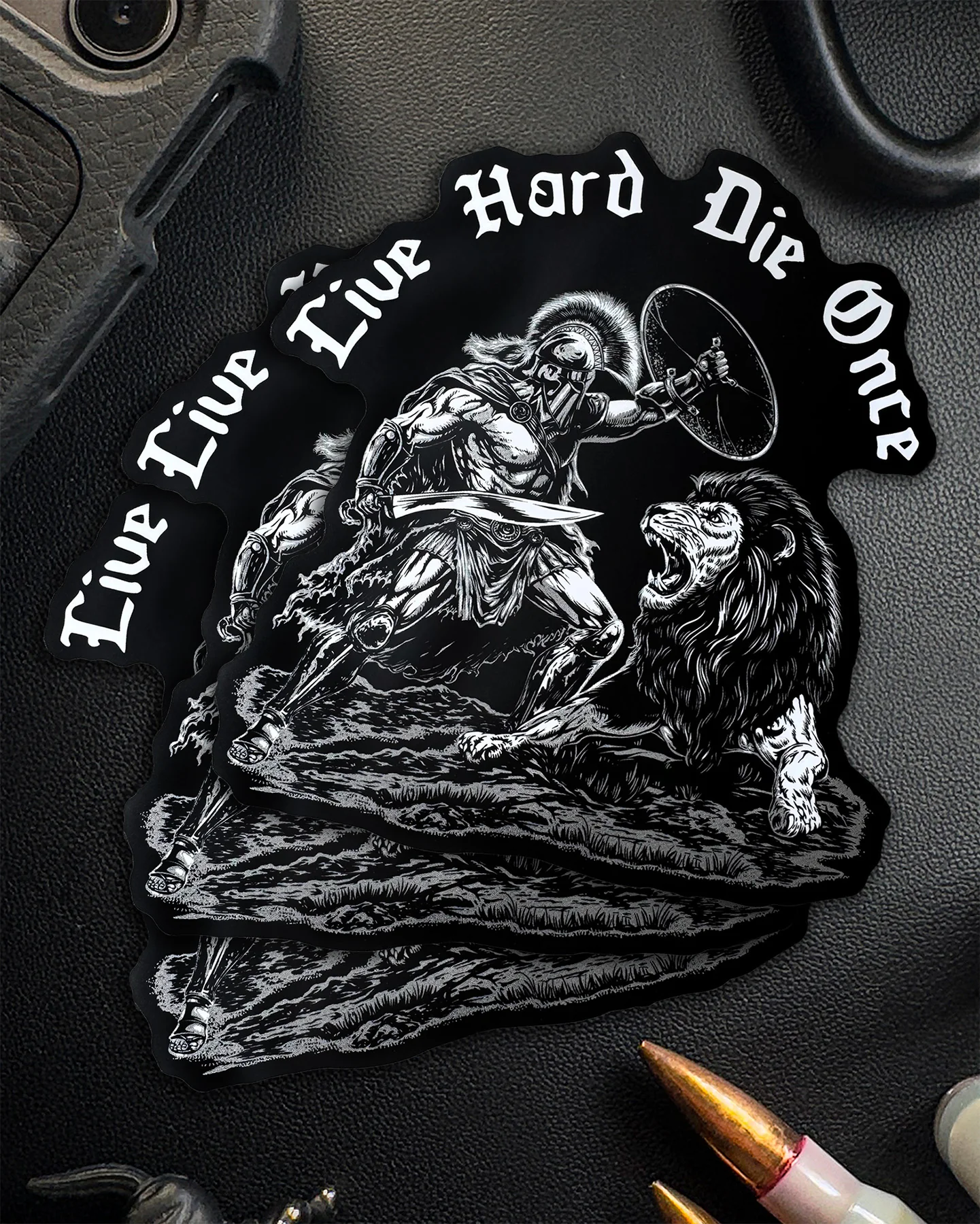 Die Once Sticker - Image 2