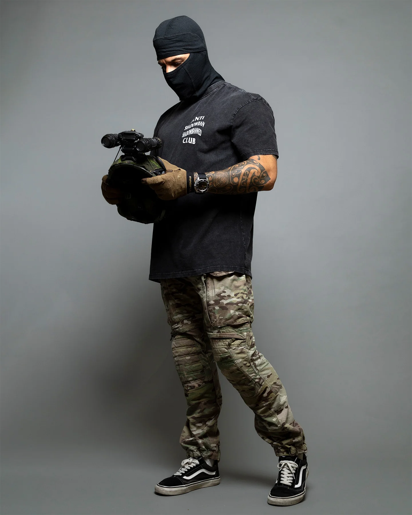 Shadowbanned Club Oversized Shirt - Image 4