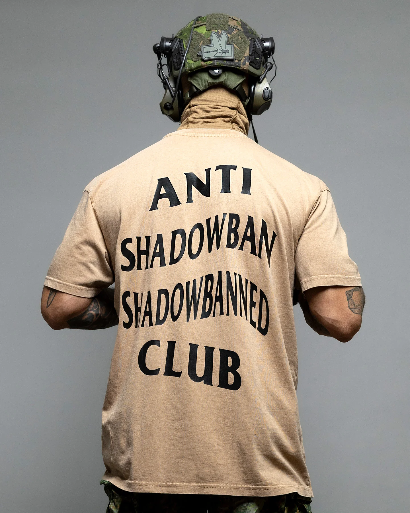 Shadowbanned Club Oversized Shirt - Image 5