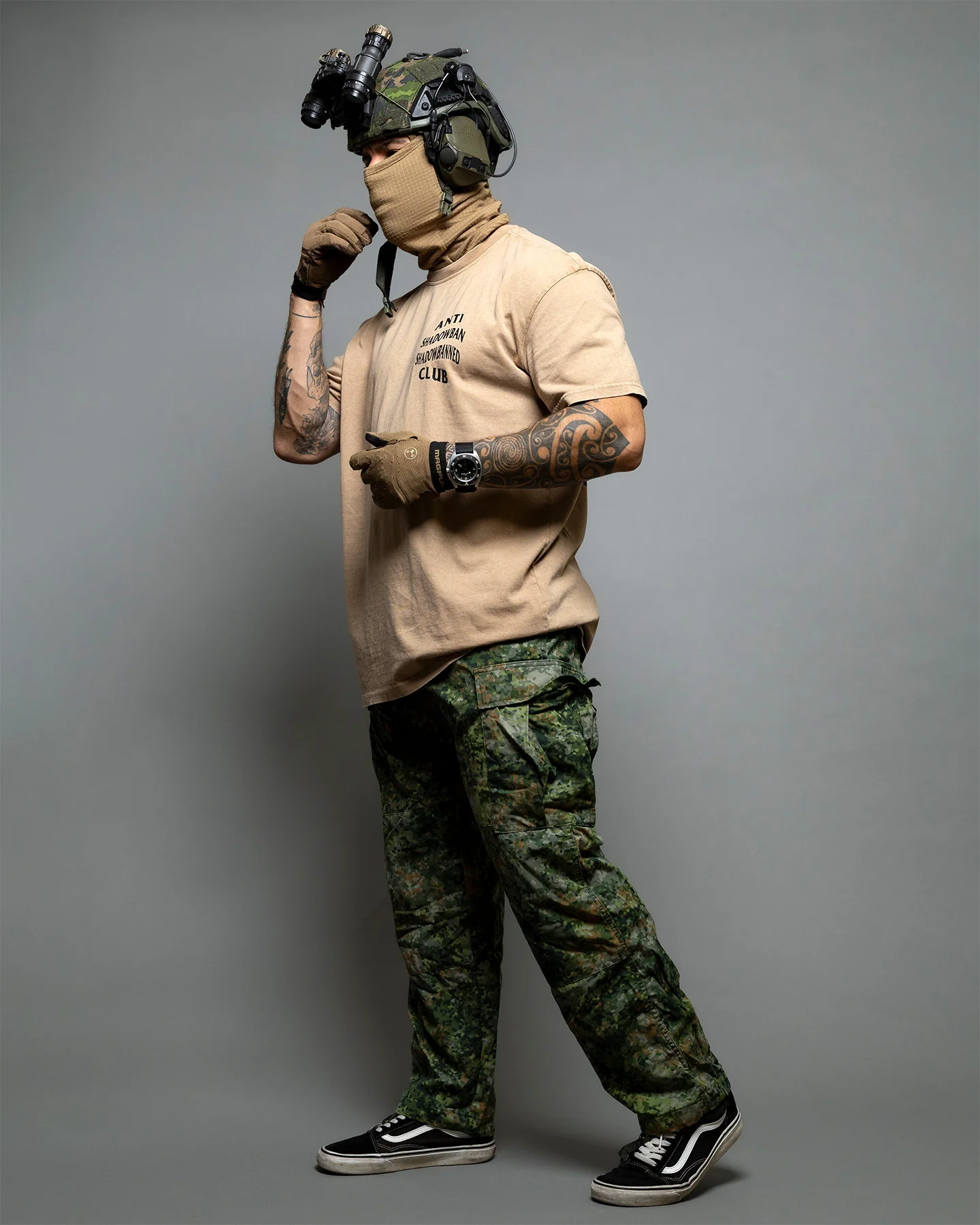 Shadowbanned Club Oversized Shirt - Image 8