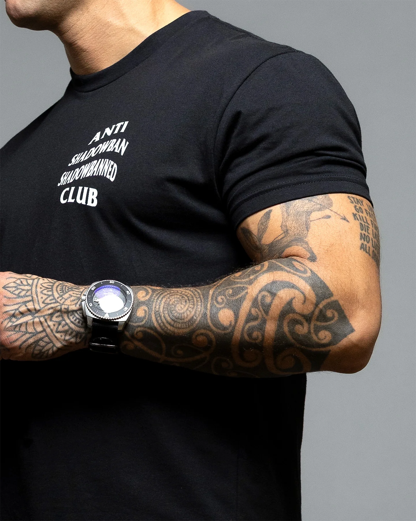 Shadowbanned Club T-Shirt - Image 3