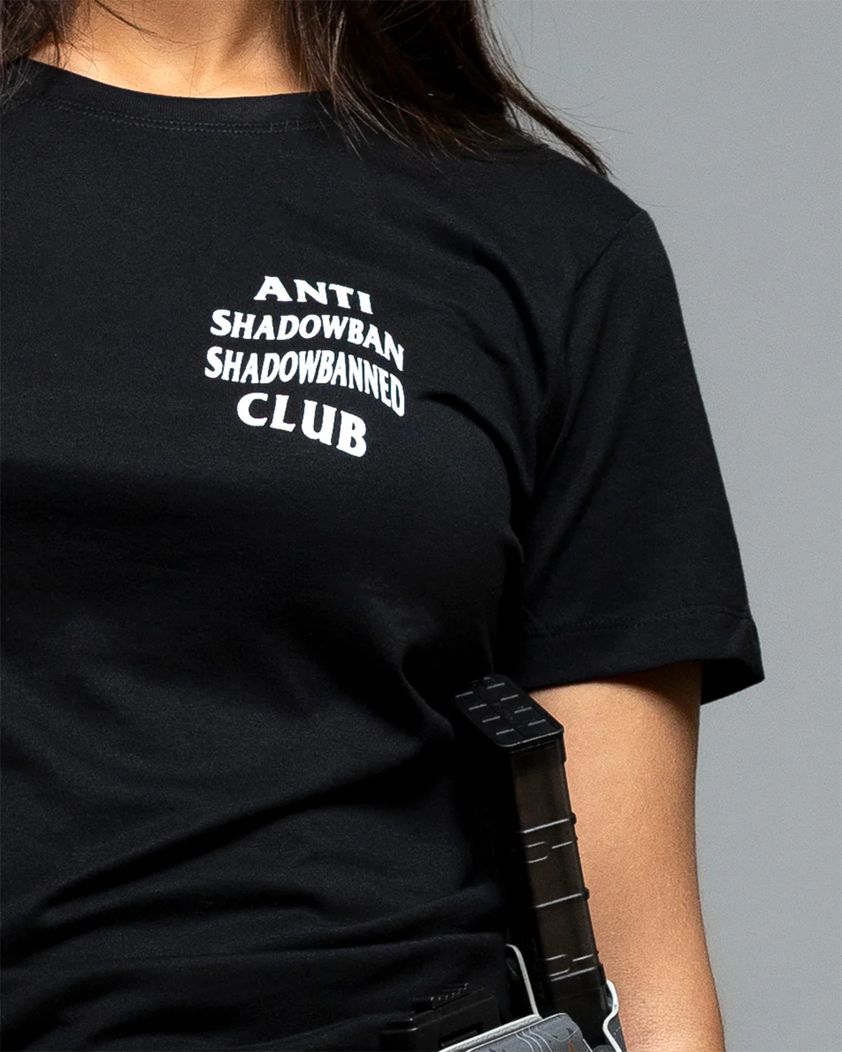Shadowbanned Club Women's Shirt - Image 3