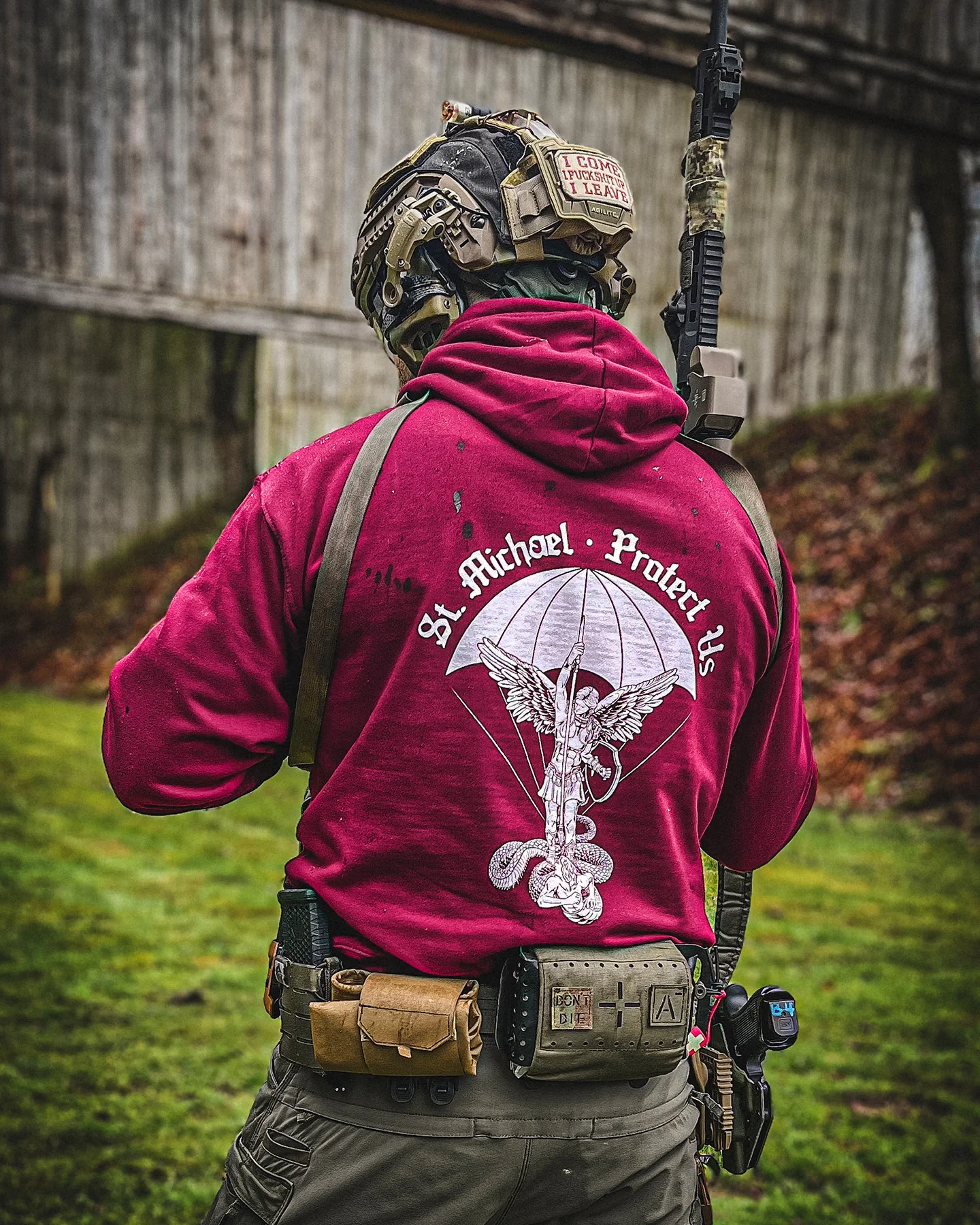 St. Michael Hoodie - Image 8