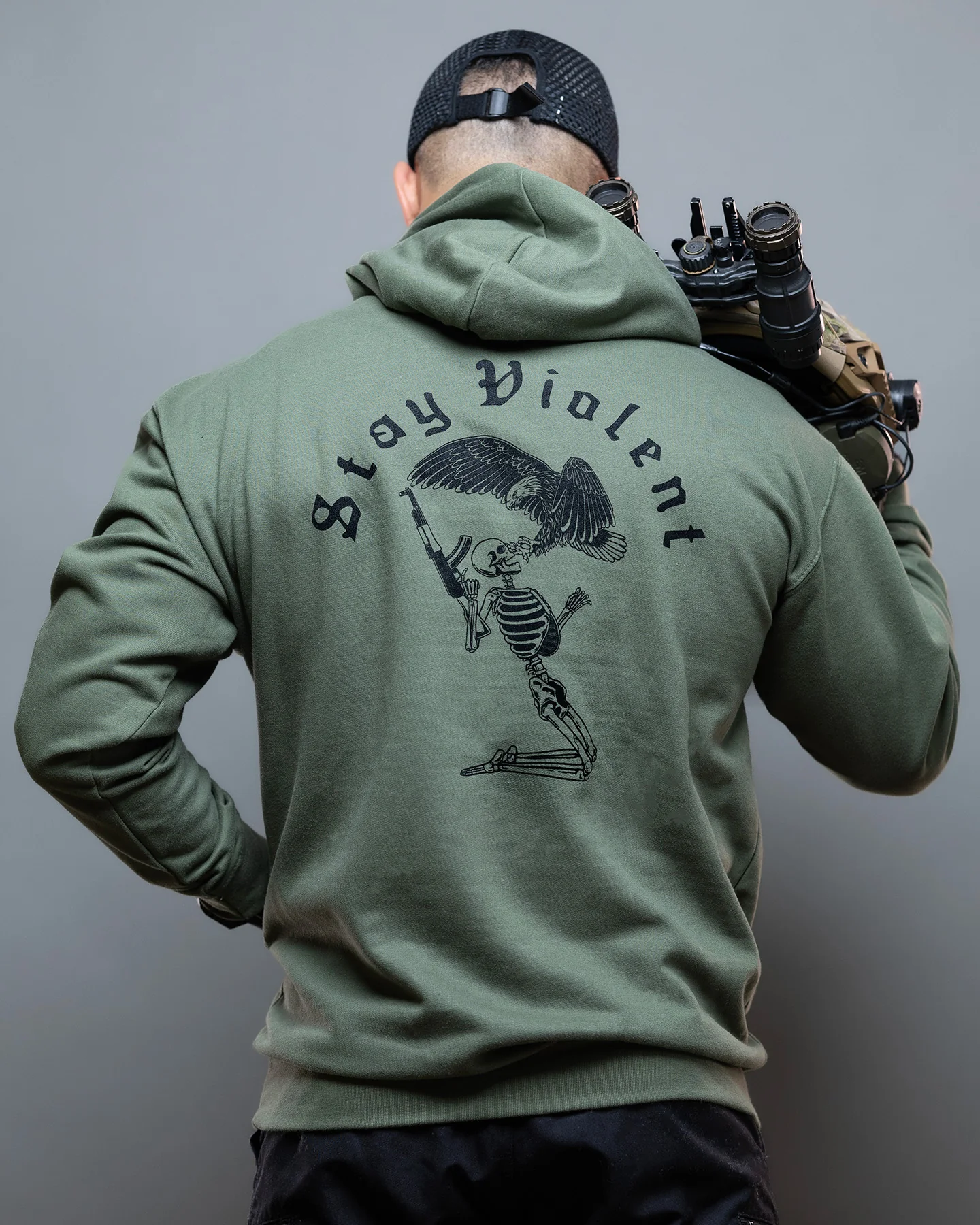 Stay Violent Hoodie - Image 14