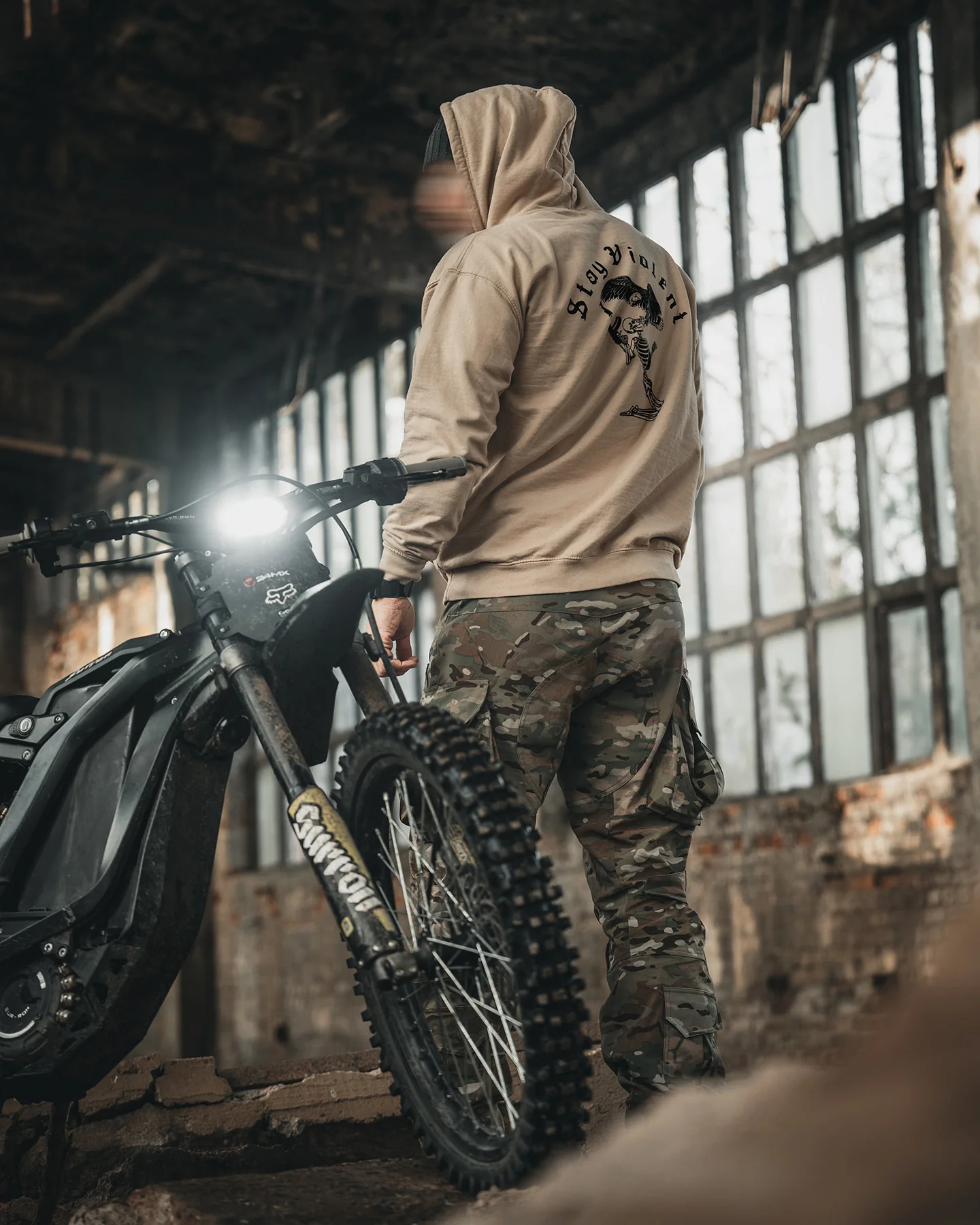 Stay Violent Hoodie - Image 3